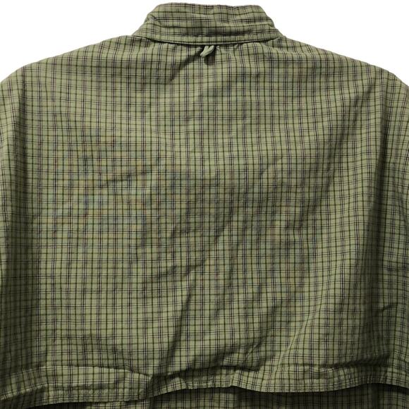 Basic Options Men’s Olive Short Sleeve Sport Shirt Large - Picture 5 of 9